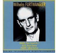 WILHELM FURTWANGLER Brahms:Piano Concerto No.2,Gluck:Alceste Overture (CD)