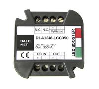 Dalcnet Easy Booster Led Amplificatore Segnale PWM DC 12V-48V CC 350mA DLA1248-1