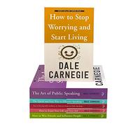 Dale Carnegie Personal Development 6 Libri Collection Set Art of Public Speaking