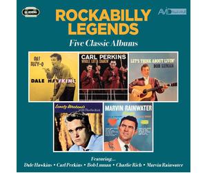 Dale Hawkins/Ca Rockabilly Legends - Five Classic Albums (Oh Suzie Q/Whole (CD)