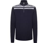 Dale of Norway - Collo da uomo in lana merino - Cortina Basic Sweater Navy/Off White per Uomo in Pelle - Taglia M - Blu navy