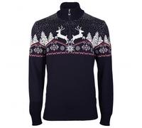 Dale of Norway - Dale Christmas Sweater - Pullover in lana merino L blu