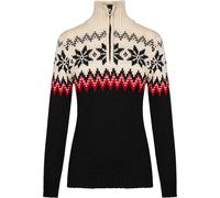 Dale of Norway - Maglione a collo alto in Lana Merino - Myking Sweater Black/Raspberry/Off White per Donne - Taglia M - Nero