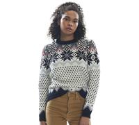 DALE OF NORWAY Vilja F Sweater - Donna - Beige / Blu - Taglia M- modello 2024