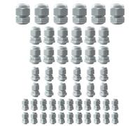 Dalephoric 52 Pezzi Pressacavi Elettrici Impermeabili IP68, Pressacavo M12 M16 M20 M25, Pressacavi Connettori Elettrici per 3-18 mm Cavo, per Scatola di Derivazione, Distributore a Parete