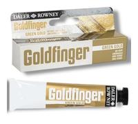 Daler Goldfinger Pasta Cera Vernice Verde Oro Giallo 22ml Tubo