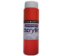 Daler Rowney 123500619 Graduate Acrilico Vernice 500Ml Arancione Cadmio