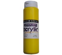 Daler Rowney 123500651 Laureato Pittura Acrilica 500ml Giallo Limone