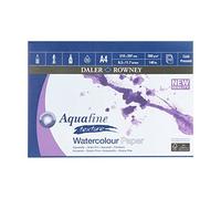 Daler Rowney Aquafine blocco carta acquerello a grana fine A4 12 fogli, 300g/m