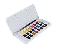 Daler Rowney Aquafine - Set da viaggio con 24 1/2 godet, colori assortiti