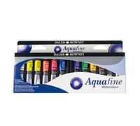 Daler Rowney Aquafine, Set di acquerelli per acquerelli, 12 tubetti da 8 ml