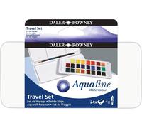 Daler Rowney Aquafine Set di colori ad acquerello 24 pz