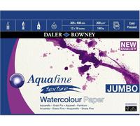 Daler Rowney Aquafine Texture Watercolour Paper Aquafine Taccuino da disegno 50 30,5 x 40,6 cm 300 g