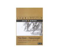 Daler Rowney blocco da disegno grana fine, formato A3, bianco 30 fogli,200gm