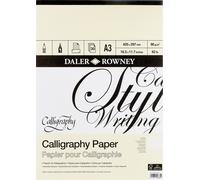 Daler Rowney Calligraphy Drawing Paper Taccuino da disegno 30 A3 90 g