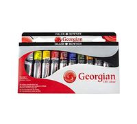 Daler Rowney Colori a olio extrafini linea Georgian set di 10 tubi da 22ml colori assortiti