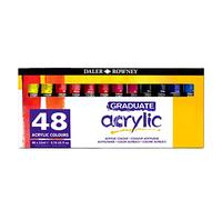 Daler Rowney colori acrilici graduate set da 48 tubi colori assortiti 22ml