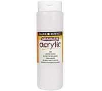Daler-Rowney D123500006 DAL Graduate Acrylic 500ML Mixing White