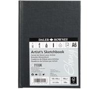 Daler-Rowney D81388060000 Ebony H/B Sketchbook A6 Ritratto 160g 54sh