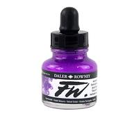 Daler-Rowney FW - Flacone da 29,5 ml inchiostro acrilico Art, velluto viola