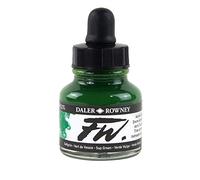 Daler-Rowney FW Ink 29,5 ml, in acrilico, colore: verde scuro