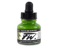Daler Rowney FW Ink 29.5ml Olive Green