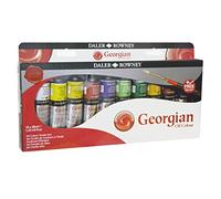 Daler-Rowney Georgian oil Colour studio set 10 x 38 ml.