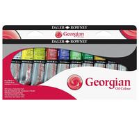 Daler Rowney Georgiano Olio Pittura Selezione Set 10 X 38ml