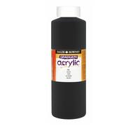 Daler Rowney Graduate Acrilico Vernice 026 Nero 1L