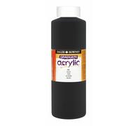Daler-Rowney - Acriclico Graduate, 1 litro, colore: Nero Schwarz