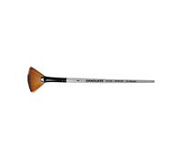 DALER ROWNEY - D212147004 - Pennello sintetico Graduate - ventaglio - manico corto - n. 4 - Daler Rowney - 85410 - Conf. da 3 Pz. - D212147004