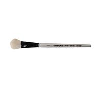 Daler-Rowney Graduate Acrylic/Oil Brush (White Goat Hair) - Oval Wash 3/4"