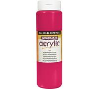 Daler Rowney Graduate Colori acrilici Permant Rose 500 ml 1 pz