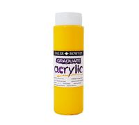 Daler-Rowney Graduate - Flacone di colore acrilico, 500 ml, colore: Giallo cadmio