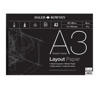 Daler-Rowney Graphic Series Taccuino Di Carta Per Bozzi A3 45G 80Sh