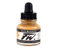 Daler-Rowney - Inchiostro acrilico FW, flacone in vetro con contagocce, 29,5 ml, rosa pesca