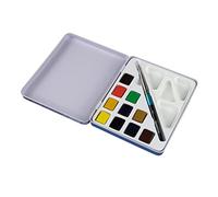 Acquerelli Aquafine - colori assortiti - Daler Rowney - scatola metallo 10 acque