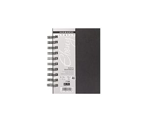 Daler-Rowney - Libro per schizzi, A6, verticale, con copertina rigida e spirale