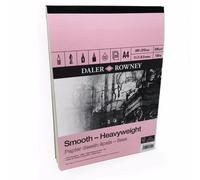 Daler Rowney - Liscio Heavyweight Schizzi - 220gsm - 25 Pagine - A4 Ritratto