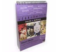 Daler Rowney - Misto Media Spirale Blocco Schizzi - 250gsm - 30 Pagine -