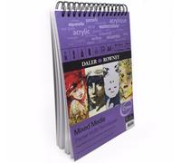 Daler Rowney - Misto Media Spirale Blocco Schizzi - 250gsm - 30 Pagine -