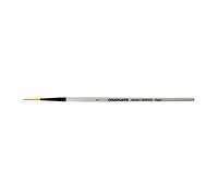 DALER ROWNEY - D212130001 - Pennello sintetico Graduate - punta lunga - manico corto - n. 1 - Daler Rowney - 85390 - Conf. da 3 Pz. - D212130001