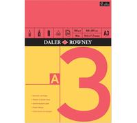 Daler Rowney Red and Yellow Drawing Paper Taccuino da disegno 25 A3 150 g