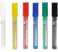 Daler Rowney Semplicemente Pittura Acrilica Evidenziatori - 2-3mm Nib - Pacco Di