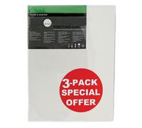 Daler Rowney Semplicemente Tela Confezione 3 - 30 x 40cm/30.5x40.6cm