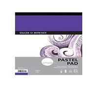Daler-Rowney Simply - Blocco di carta a grana media, 150 g/mq, formato A3, incollato su un lato, 16 fogli bianchi, ideale per artisti principianti e hobbisti