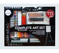 KIT ARTISTA COMPLETO 115 PZ CON CAVALLETTO DALER ROWNEY