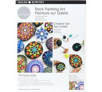 Daler Rowney Simply Rock Set di colori acrilici 10 x 18 ml 21 pz