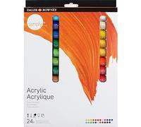 set colori acrilici da 12 e 24 pz DALER ROWNEY SIMPLY ACRYLIC tubi 12 ml