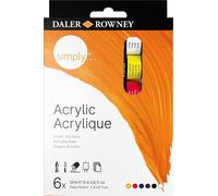 Simply Acrylic - Set da 6 x 12 ml